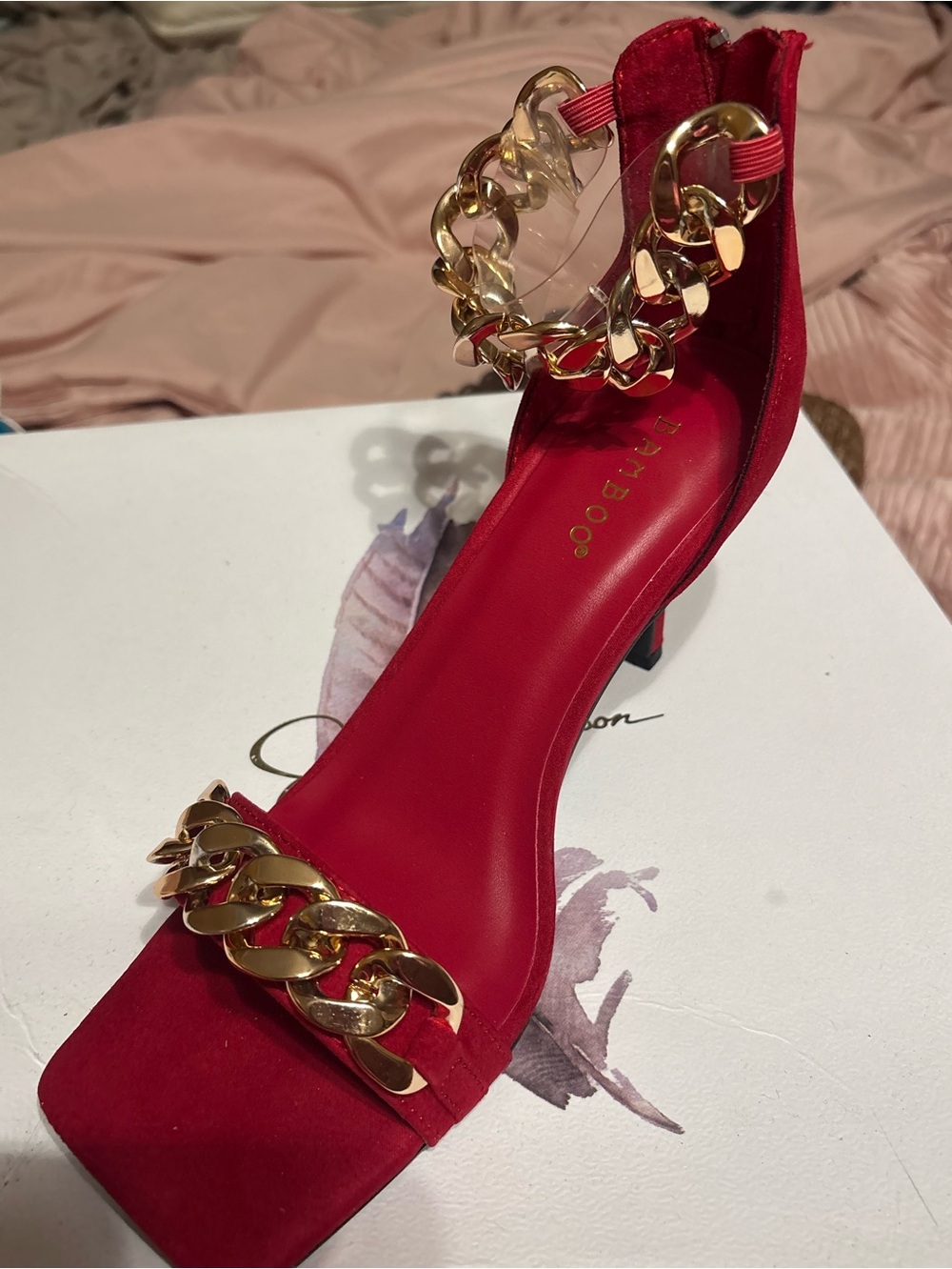 Red Heels Bamboo Brand